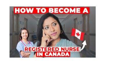 become a registered nurse in Canada