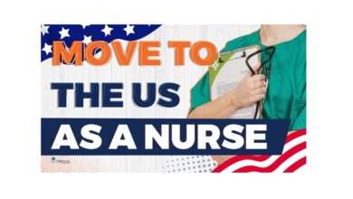 migrate to the USA as a nurse