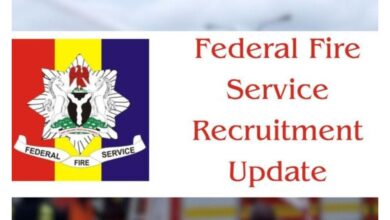 Federal Fire Service recruitment